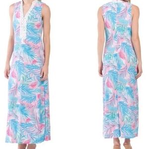 Papagallo  Colorful Sleeveless Maxi Dress